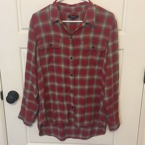 Madewell Large plaid shirt